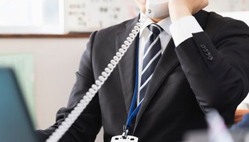 電話・受付対応（前半業務）